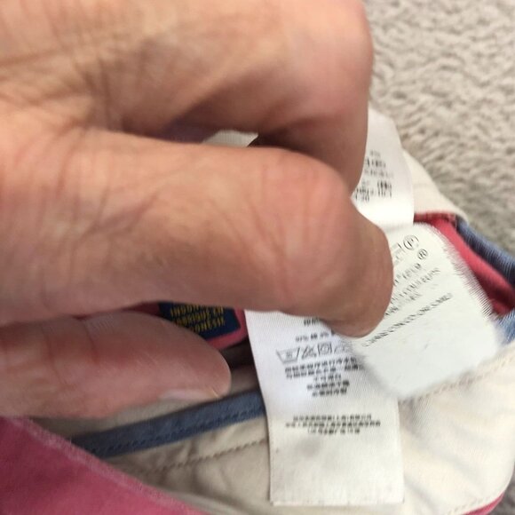 Polo Ralph Lauren Mens Short Size 38 Classic Fit Stretch Chino Flat Front Casual - Picture 12 of 16